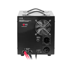 Zasilacz awaryjny KEMOT PROsinus-2000/24 przetwornica z czystym przebiegiem sinusoidalnym i funkcją ładowania 24V 230V 2000VA/