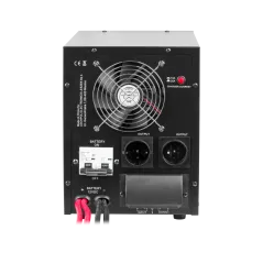 Zasilacz awaryjny KEMOT PROsinus-2200 przetwornica z czystym przebiegiem sinusoidalnym i funkcją ładowania 12V 230V 2200VA/160