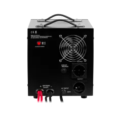 Zasilacz awaryjny KEMOT PROsinus-2600/24 przetwornica z czystym przebiegiem sinusoidalnym i funkcją ładowania 24V 230V 2600VA/