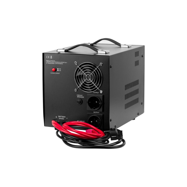 Zasilacz awaryjny KEMOT PROsinus-2600/24 przetwornica z czystym przebiegiem sinusoidalnym i funkcją ładowania 24V 230V 2600VA/ Zasilacz awaryjny KEMOT PROsinus-2600/24 przetwornica z czystym przebiegiem sinusoidalnym i funkcją ładowania 24V 230V 2600VA/
