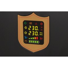 Zasilacz awaryjny KEMOT PROsinus-3500/48 przetwornica z czystym przebiegiem sinusoidalnym i funkcją ładowania 48V 230V 3500VA/