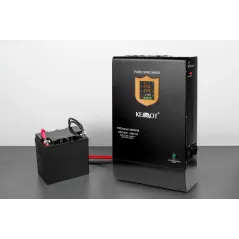 Zasilacz awaryjny KEMOT PROsinus-3500/48 przetwornica z czystym przebiegiem sinusoidalnym i funkcją ładowania 48V 230V 3500VA/