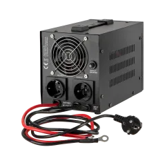 Zasilacz awaryjny KEMOT PROsinus-500 przetwornica z czystym przebiegiem sinusoidalnym i funkcją ładowania 12V 230V 500VA/300W - 