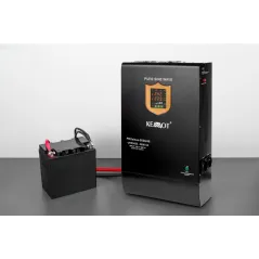 Zasilacz awaryjny KEMOT PROsinus-5000/48 przetwornica z czystym przebiegiem sinusoidalnym i funkcją ładowania 48V 230V 5000VA/