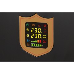 Zasilacz awaryjny KEMOT PROsinus-5000/48 przetwornica z czystym przebiegiem sinusoidalnym i funkcją ładowania 48V 230V 5000VA/