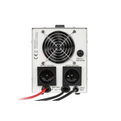 Zasilacz awaryjny KEMOT PROsinus-800 przetwornica z czystym przebiegiem sinusoidalnym i funkcją ładowania 12V 230V 800VA/500W