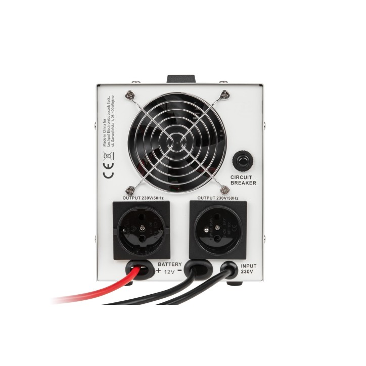Zasilacz awaryjny KEMOT PROsinus-800 przetwornica z czystym przebiegiem sinusoidalnym i funkcją ładowania 12V 230V 800VA/500W Zasilacz awaryjny KEMOT PROsinus-800 przetwornica z czystym przebiegiem sinusoidalnym i funkcją ładowania 12V 230V 800VA/500W