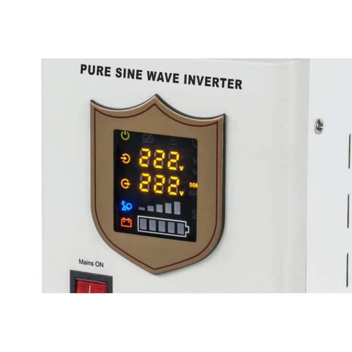 Zasilacz awaryjny KEMOT PROsinus-800 przetwornica z czystym przebiegiem sinusoidalnym i funkcją ładowania 12V 230V 800VA/500W Zasilacz awaryjny KEMOT PROsinus-800 przetwornica z czystym przebiegiem sinusoidalnym i funkcją ładowania 12V 230V 800VA/500W