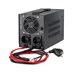 Zasilacz awaryjny KEMOT PROsinus-800 przetwornica z czystym przebiegiem sinusoidalnym i funkcją ładowania 12V 230V 800VA/500W - 