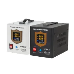 Zasilacz awaryjny KEMOT PROsinus-800 przetwornica z czystym przebiegiem sinusoidalnym i funkcją ładowania 12V 230V 800VA/500W - 