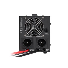 Zasilacz awaryjny KEMOT PROsinus-800 przetwornica z czystym przebiegiem sinusoidalnym i funkcją ładowania 12V 230V 800VA/500W - 