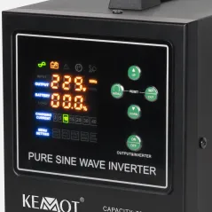 Zasilacz awaryjny KEMOT PROsinus-800-LFP4 przetwornica