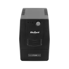 Zasilacz awaryjny komputerowy UPS REBEL model Nanopower 650 ( offline, 650VA / 360W , 230 V , 50Hz )