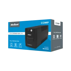 Zasilacz awaryjny komputerowy UPS REBEL model Nanopower 650 ( offline, 650VA / 360W , 230 V , 50Hz )