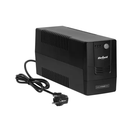Zasilacz awaryjny komputerowy UPS REBEL model Nanopower 850 ( offline, 850VA / 480W , 230 V , 50Hz )