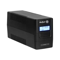 Zasilacz awaryjny komputerowy UPS REBEL model Nanopower Plus 1000 ( offline, 1000VA / 600W , 230 V , 50Hz , LCD , USB , RJ45 )