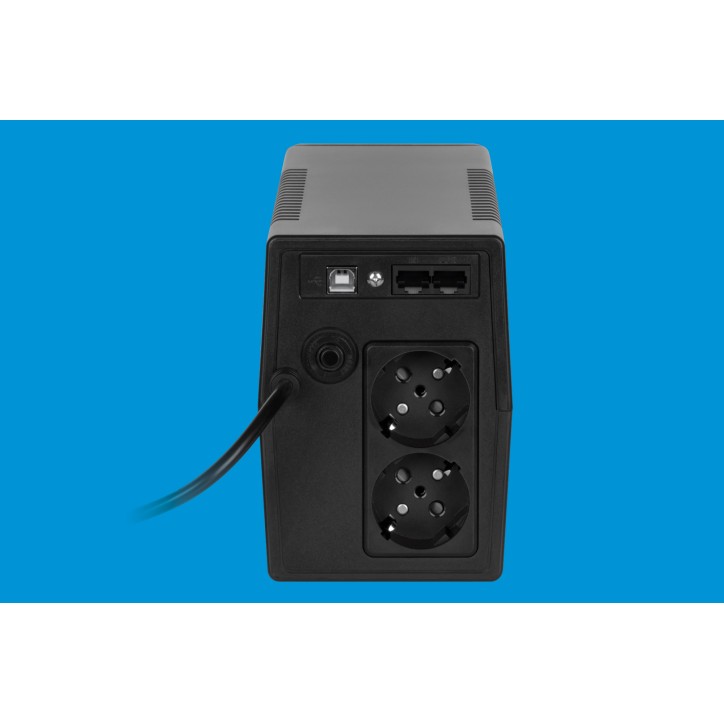 Zasilacz awaryjny komputerowy UPS REBEL model Nanopower Plus 1000 ( offline, 1000VA / 600W , 230 V , 50Hz , LCD , USB , RJ45 ) Zasilacz awaryjny komputerowy UPS REBEL model Nanopower Plus 1000 ( offline, 1000VA / 600W , 230 V , 50Hz , LCD , USB , RJ45 )