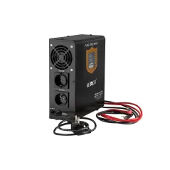 Zasilacz awaryjny naścienny KEMOT PROsinus-500 przetwornica z czystym przebiegiem sinusoidalnym i funkcją ładowania 12V 230V 5