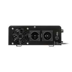 Zasilacz awaryjny naścienny KEMOT PROsinus-800 przetwornica z czystym przebiegiem sinusoidalnym i funkcją ładowania 12V 230V 800