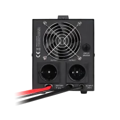 Zasilacz Awaryjny Rebel POWER-500 - przetwornica z czystym przebiegiem sinusoidalnym i funkcją ładowania 12V 230V 500VA/300W