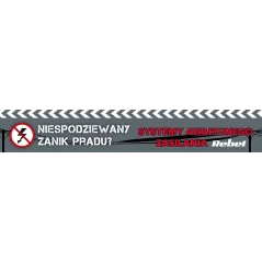 Zasilacz Awaryjny Rebel POWER-500 - przetwornica z czystym przebiegiem sinusoidalnym i funkcją ładowania 12V 230V 500VA/300W