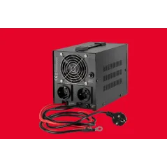 Zasilacz Awaryjny Rebel POWER-500 - przetwornica z czystym przebiegiem sinusoidalnym i funkcją ładowania 12V 230V 500VA/300W