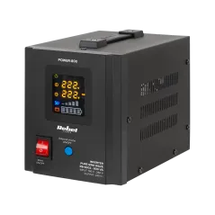 Zasilacz Awaryjny Rebel POWER-800 - przetwornica z czystym przebiegiem sinusoidalnym i funkcją ładowania 12V 230V 800VA/500W