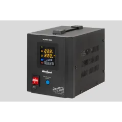 Zasilacz Awaryjny Rebel POWER-800 - przetwornica z czystym przebiegiem sinusoidalnym i funkcją ładowania 12V 230V 800VA/500W