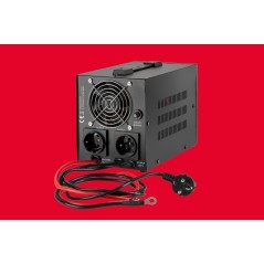 Zasilacz Awaryjny Rebel POWER-800 - przetwornica z czystym przebiegiem sinusoidalnym i funkcją ładowania 12V 230V 800VA/500W