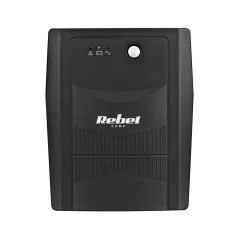Zasilacz awaryjny UPS REBEL model Micropower 2000 (offline, 2000 VA / 1200 W, 230 V, 50 Hz)