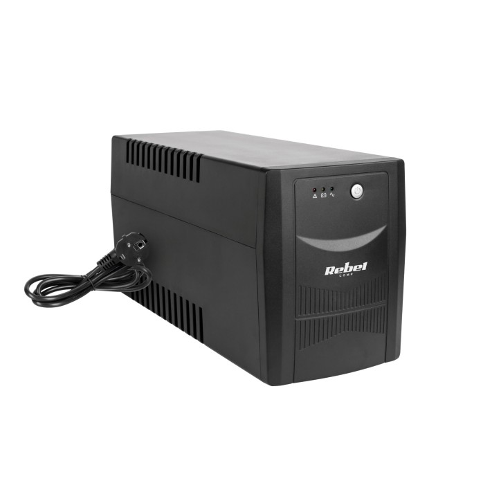Zasilacz awaryjny UPS REBEL model Micropower 2000 (offline, 2000 VA / 1200 W, 230 V, 50 Hz) Zasilacz awaryjny UPS REBEL model Micropower 2000 (offline, 2000 VA / 1200 W, 230 V, 50 Hz)