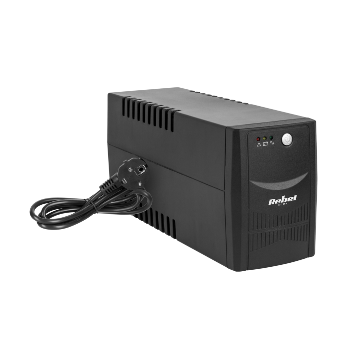 Zasilacz awaryjny UPS REBEL model Micropower 600 ( offline, 600VA / 360W , 230 V , 50Hz ) Zasilacz awaryjny UPS REBEL model Micropower 600 ( offline, 600VA / 360W , 230 V , 50Hz )