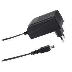 Zasilacz impulsowy 12V/1.6A (czarny) wtyczkowy