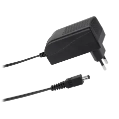 Zasilacz impulsowy 12V/1.6A (czarny) wtyczkowy