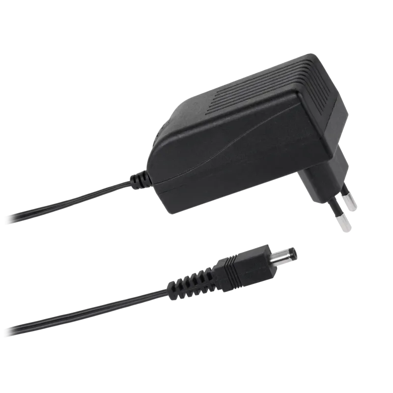 Zasilacz impulsowy 12V/1.6A (czarny) wtyczkowy Zasilacz impulsowy 12V/1.6A (czarny) wtyczkowy