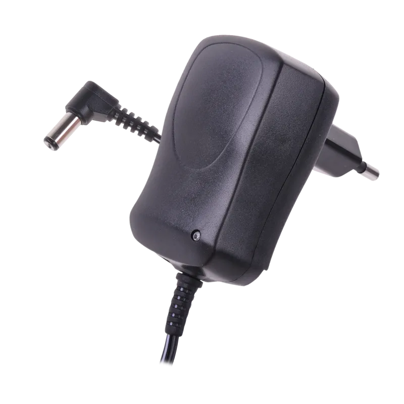 Zasilacz Kemot 9V 1000mA 2.1/5.5 kątowy (-) niestabilizowany Zasilacz Kemot 9V 1000mA 2.1/5.5 kątowy (-) niestabilizowany