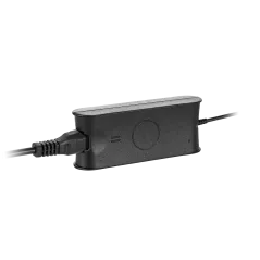 Zasilacz Quer z kablem zasilającym do laptopa DELL 65 W / 19,5 V / 3,34 A / 7,4x5 mm (ośmiokątny)