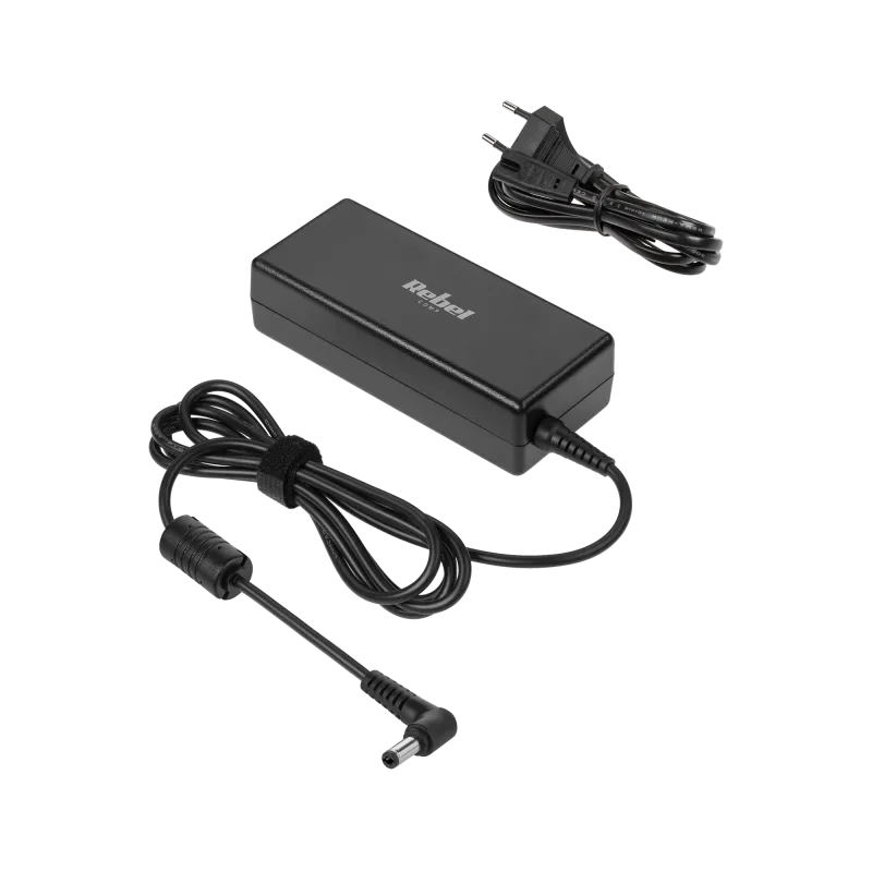 Zasilacz Rebel do laptopa ASUS, ACER, HP, TOSHIBA 90 W / 19 V / 4,74 A / 5,5x2,5 mm