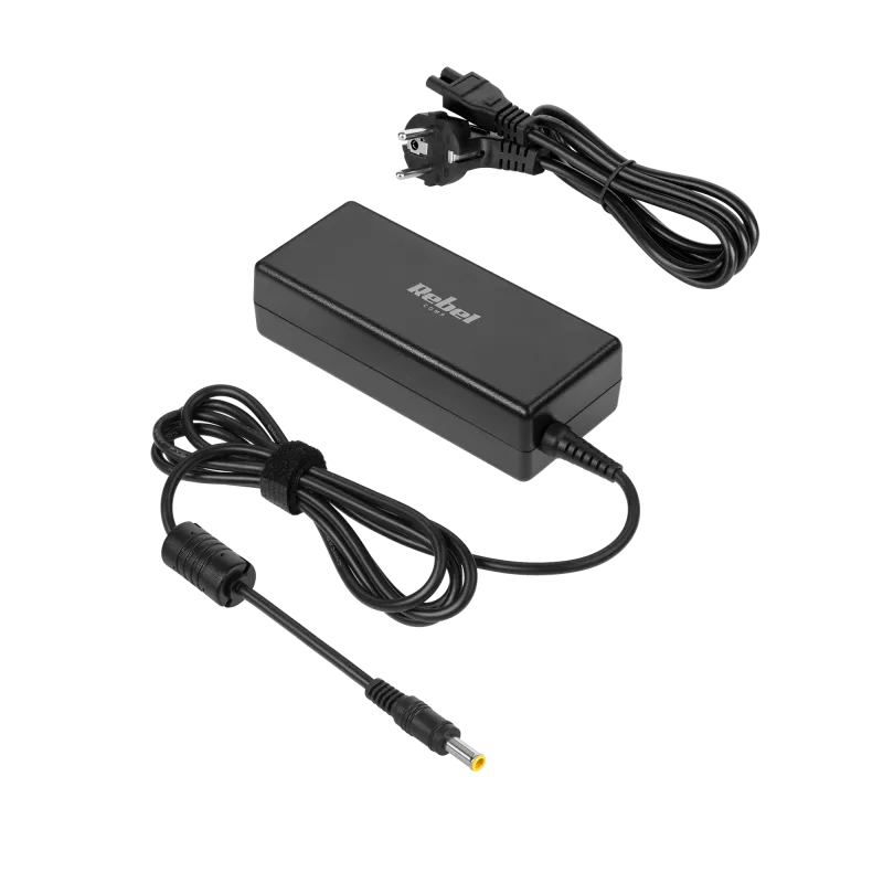 Zasilacz Rebel do laptopa SAMSUNG 90 W / 19 V / 4,74 A / 5,5x3 mm HQ Zasilacz Rebel do laptopa SAMSUNG 90 W / 19 V / 4,74 A / 5,5x3 mm HQ