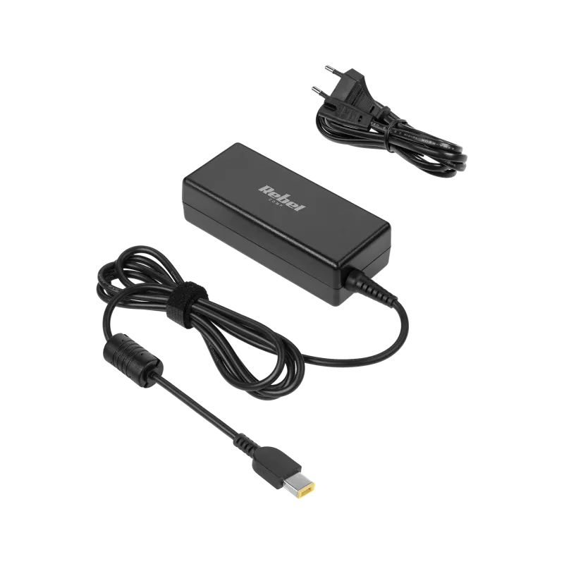 Zasilacz Rebel z kablem zasilającym do laptopa Lenovo 65 W / 20 V / 3,25 A / 11 x 4,5 X 0,6 mm Zasilacz Rebel z kablem zasilającym do laptopa Lenovo 65 W / 20 V / 3,25 A / 11 x 4,5 X 0,6 mm