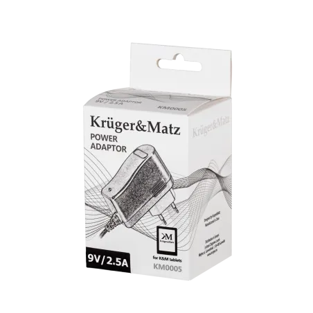 Zasilacz sieciowy do tabletów Kruger&Matz 9V 2.5A