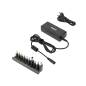 Zasilacz uniwersalny Rebel 10 końcówek 65 W 18-20 V automatyczny Zasilacz uniwersalny Rebel 10 końcówek 65 W 18-20 V automatyczny