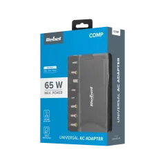 Zasilacz uniwersalny Rebel 10 końcówek 65 W 18-20 V automatyczny