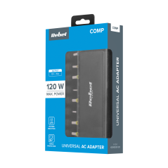 Zasilacz uniwersalny Rebel 10 końcówek 120 W 12-19.5 V