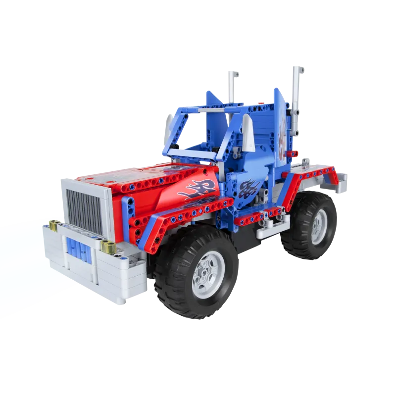 Zdalnie sterowany samochód do złożenia z klocków BLOCKS TRUCK by QUER