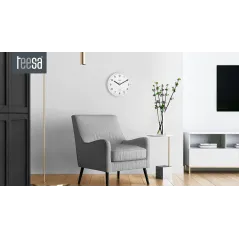 Zegar ścienny 20 cm biały