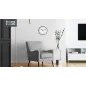 Zegar ścienny 20 cm czarny Zegar ścienny 20 cm czarny
