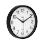 Zegar ścienny 25 cm czarny Zegar ścienny 25 cm czarny