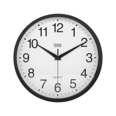 Zegar ścienny 25 cm czarny