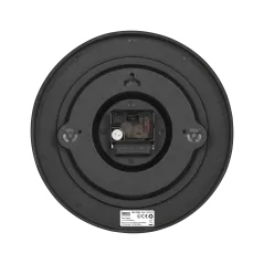 Zegar ścienny 25 cm czarny